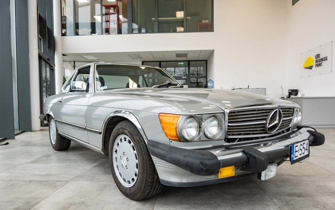 Mercedes-Benz SL cena 79900 przebieg: 148345, rok produkcji 1987 z Stryków małe 631